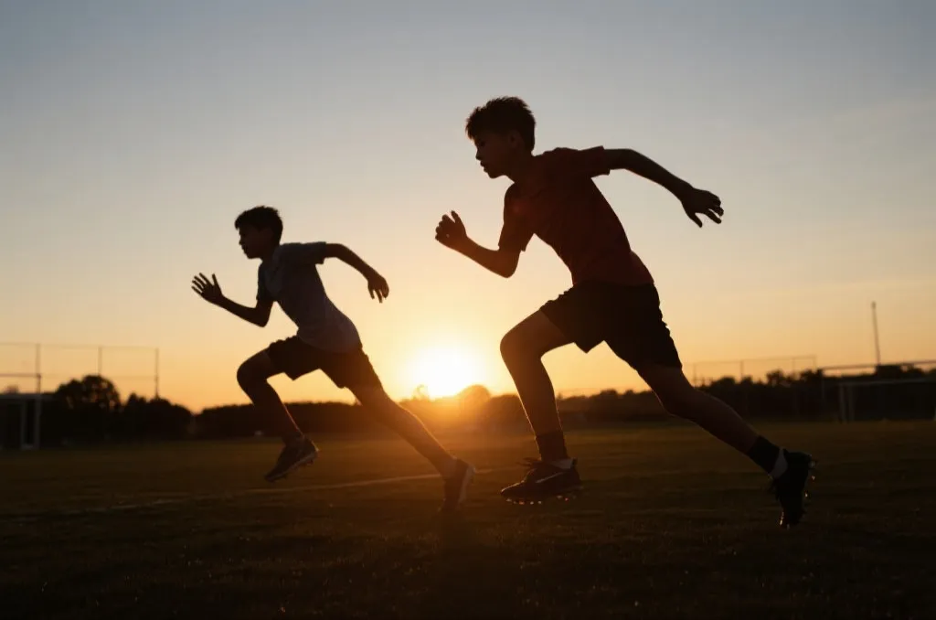 年轻球员在训练场争取世界杯名单席位